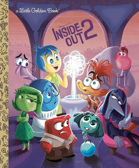 DISNEY/PIXAR INSIDE OUT 2 LITTLE GOLDEN BOOK - GOLDEN BOOKS ; DISNEY STORYBOOK A